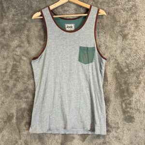Dravus M Medium Ringer Tank Top Pocket Men's